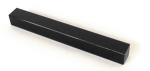 Schwarzglasstab